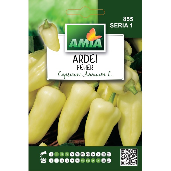 Seminte de ardei feher, 0,50 gram