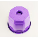 Ghiveci + agatatoare Octo 23 violet, 3,9 l