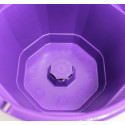 Ghiveci + agatatoare Octo 23 violet, 3,9 l
