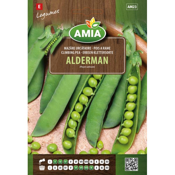 Seminte de mazare Alderman, 40 gram