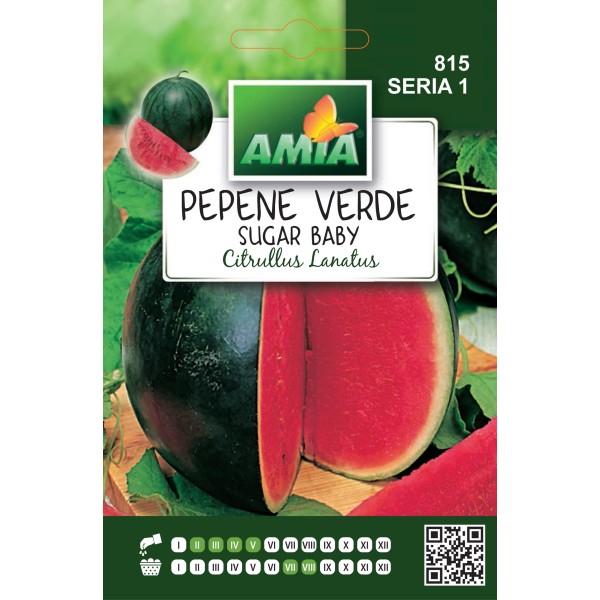 Seminte de pepene verde Sugar Baby, 1.5 grame