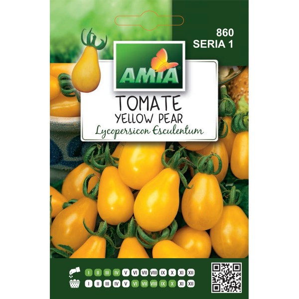 Seminte de tomate Yellow pear, 0,50 grame
