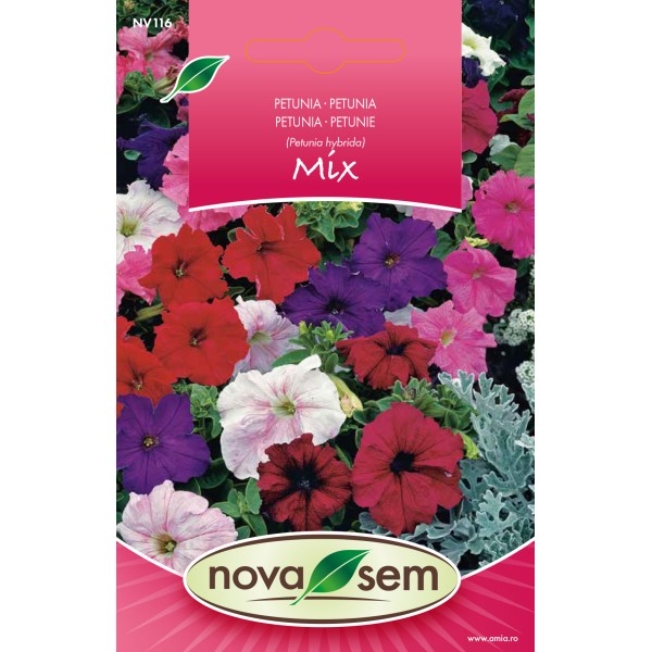 Seminte de flori Petunia amestec, 0,1 grame