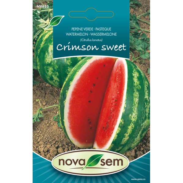 Seminte de pepene verde Crimson Sweet, 1 gram