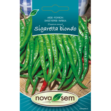 Seminte de ardei iute Sigaretta biondo 0,35 gr Novasem