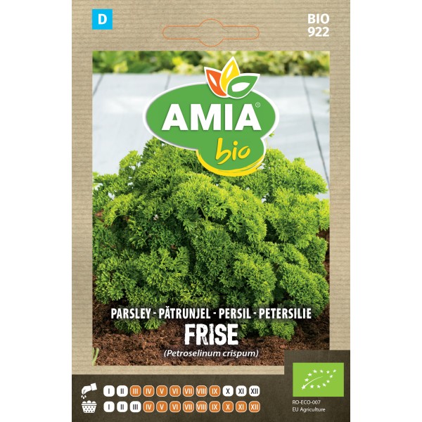 Seminte bio de patrunjel Frise Amia 1 gram