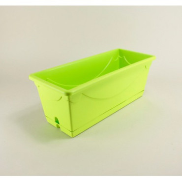 Jardiniera Amboise, 40 cm, verde, 1 bucata